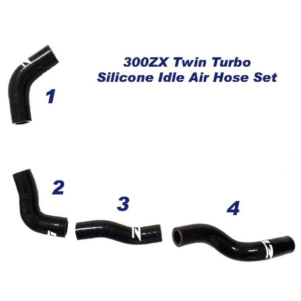 Nissan 300ZX Z32 TT Silicone Idle Hose Set